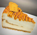 HALF Biscoff Cookie Butter Cheesecake